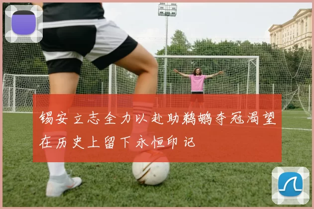 锡安立志全力以赴助鹈鹕夺冠渴望在历史上留下永恒印记